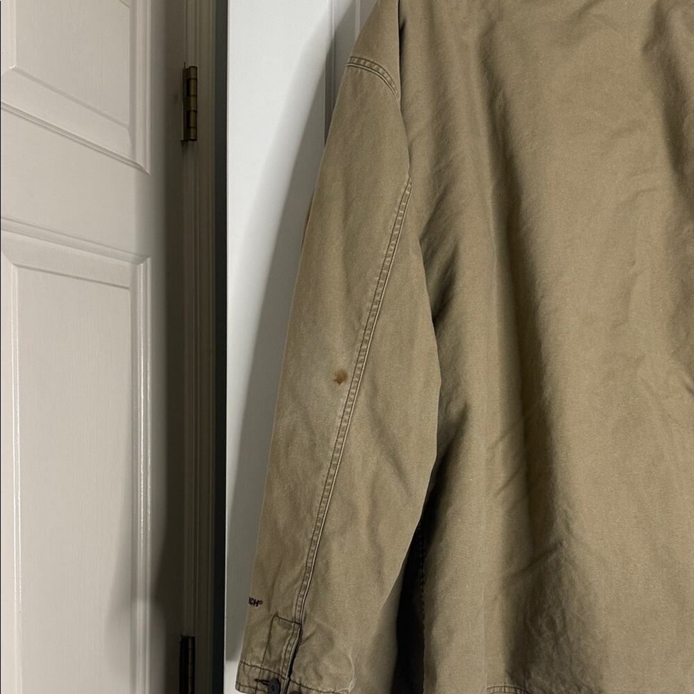 Woolrich Men's Khaki Field Jacket. Blanket jack. Vintage. Barn coat - Picture 8 of 8